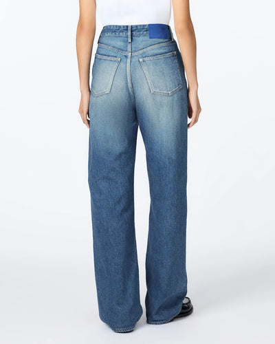 WOMEN｜Selvedge Straight Jeans 12oz Medium Indigo