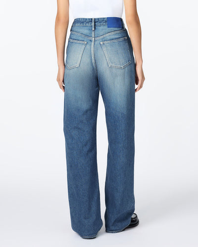 WOMEN｜Selvedge Straight Jeans 12oz Medium Indigo