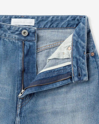 WOMEN｜Selvedge Straight Jeans 12oz Medium Indigo - Japan Blue Jeans