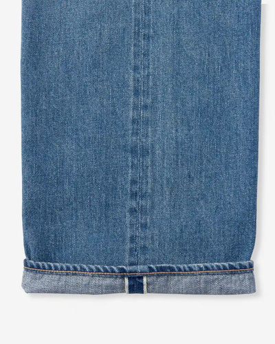WOMEN｜Selvedge Straight Jeans 12oz Medium Indigo