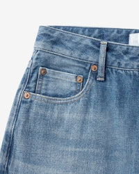 WOMEN｜Selvedge Straight Jeans 12oz Medium Indigo - Japan Blue Jeans