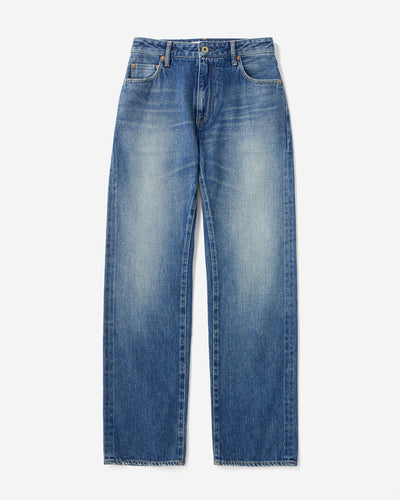 WOMEN｜Selvedge Slim Straight Jeans 12oz Medium Indigo