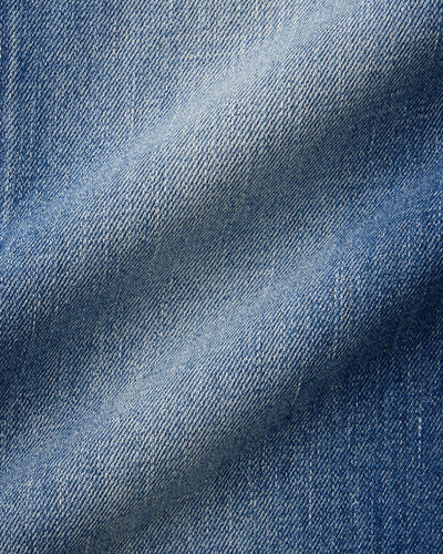 WOMEN｜Selvedge Slim Straight Jeans 12oz Medium Indigo