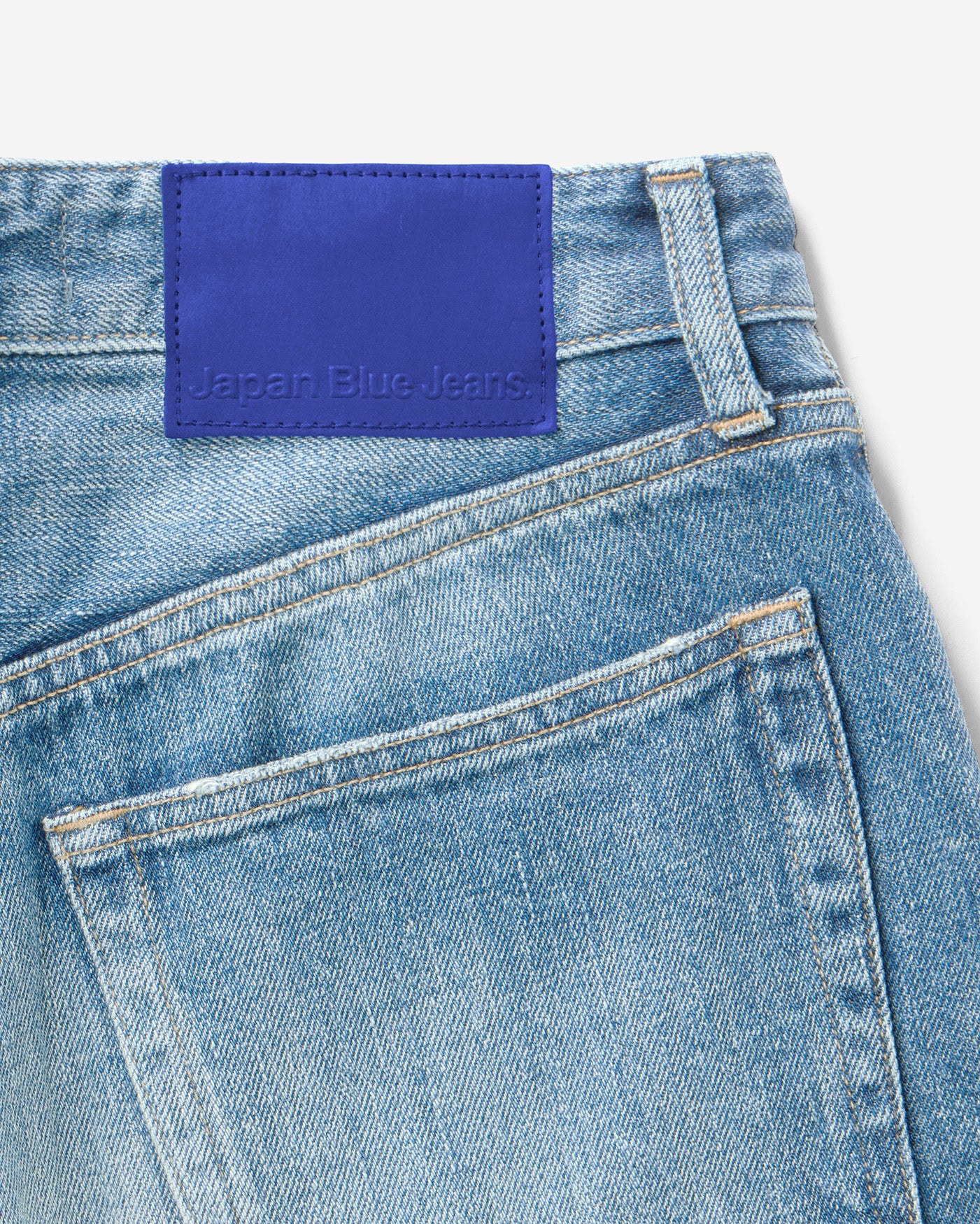 Selvedge Wide Straight Jeans 12oz Medium Indigo