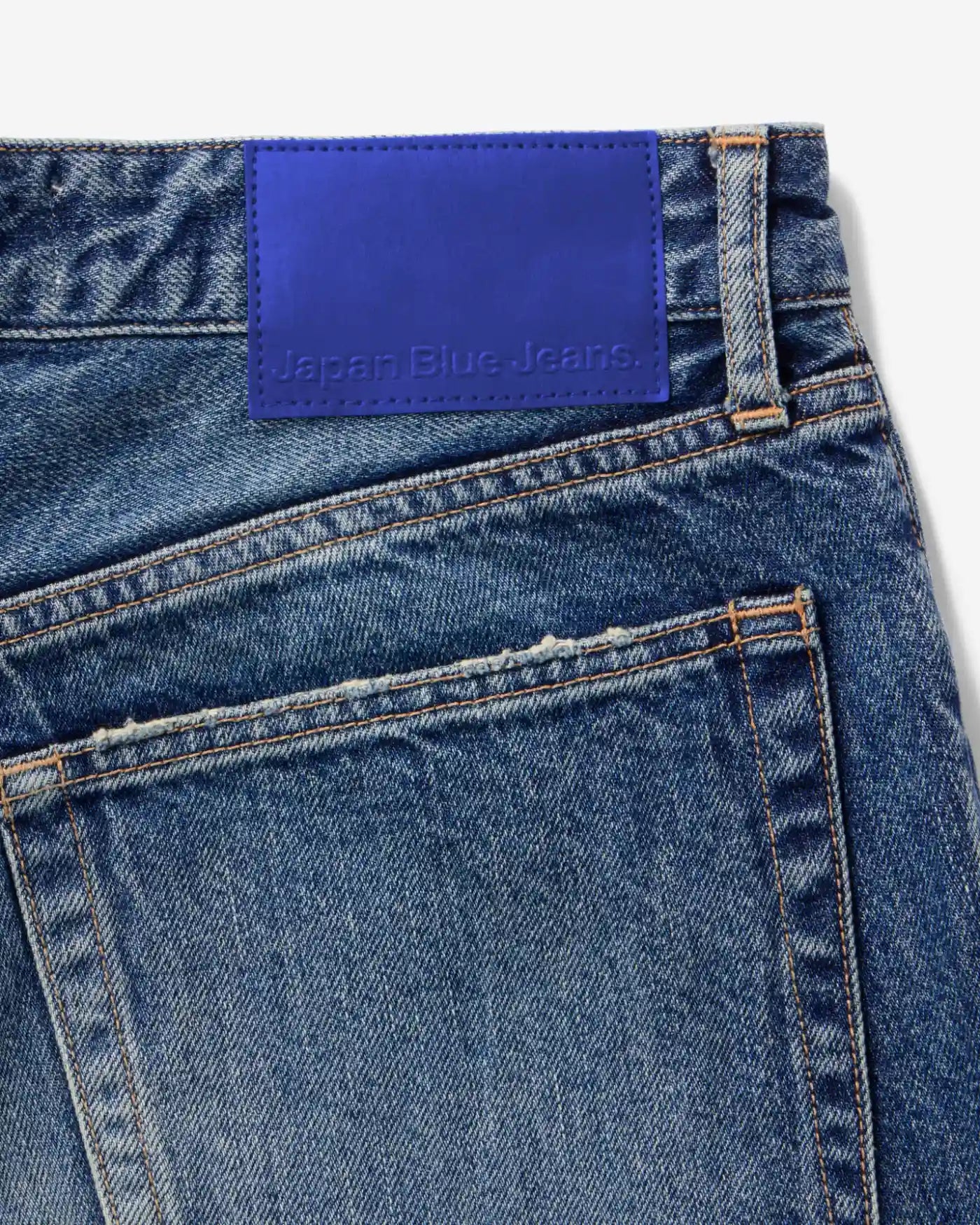 WOMEN｜Skew Straight Jeans 11oz Medium Indigo - Japan Blue Jeans