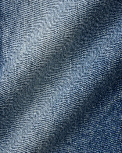 WOMEN｜Skew Straight Jeans 11oz Medium Indigo