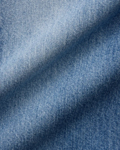 WOMEN｜Pkt Straight Jeans 11oz Medium Indigo