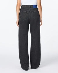 WOMEN｜Light Straight Jeans 9oz Washed Black - Japan Blue Jeans