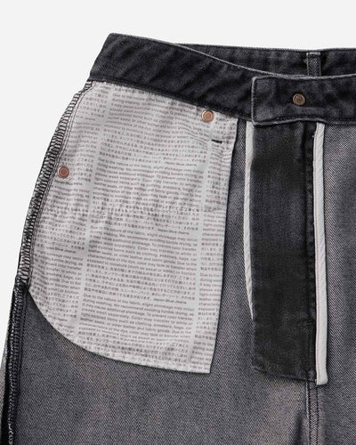 WOMEN｜Light Straight Jeans 9oz Washed Black