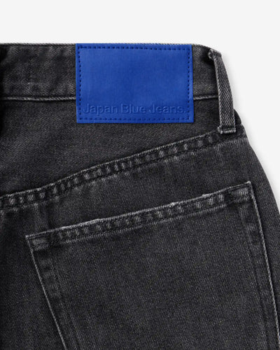 WOMEN｜Light Straight Jeans 9oz Washed Black