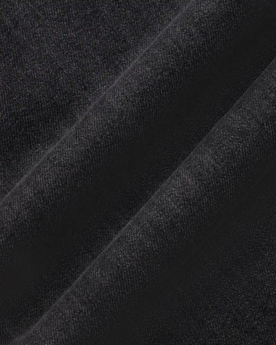 WOMEN｜Light Straight Jeans 9oz Washed Black