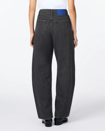 WOMEN｜Light Curve Jeans 9oz Washed Black