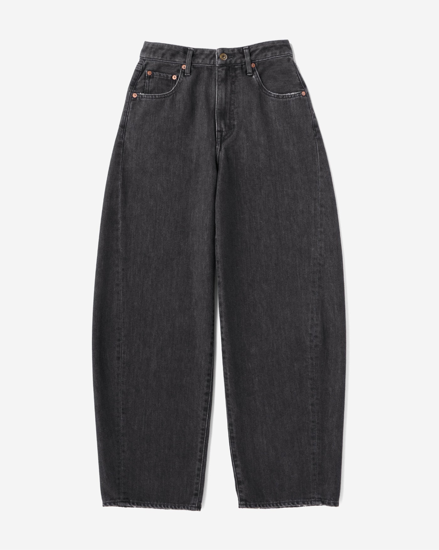WOMEN｜Light Curve Jeans 9oz Black Used
