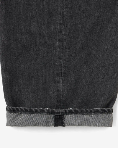 WOMEN｜Light Curve Jeans 9oz Washed Black