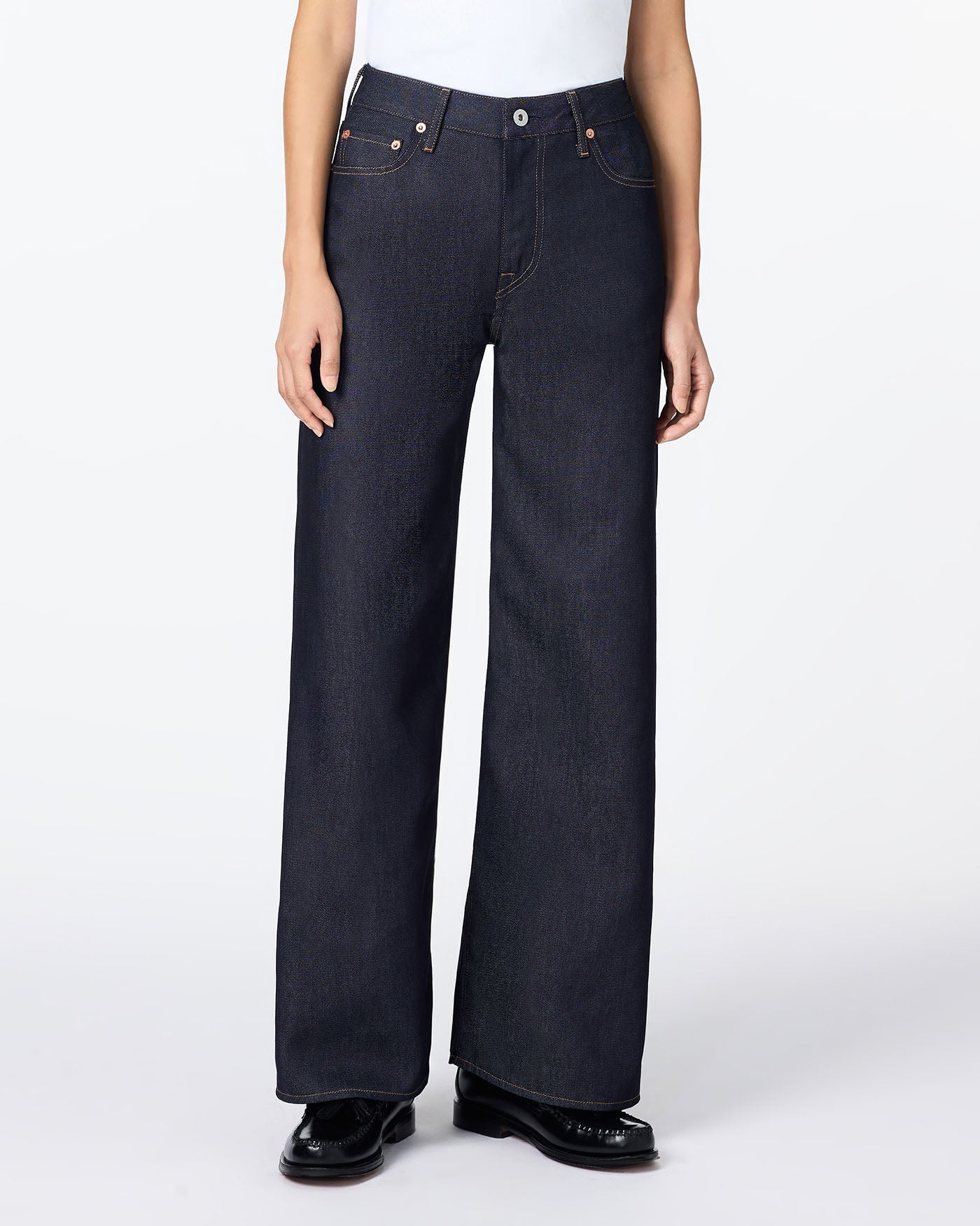WOMEN｜Light Baggy Jeans 9oz Rigid