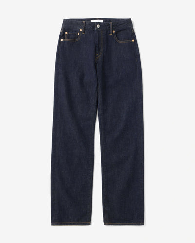 WOMEN｜Selvedge Slim Straight Jeans 12oz