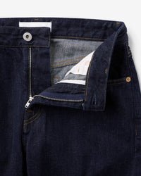 WOMEN｜Selvedge Slim Straight Jeans 12oz - Japan Blue Jeans