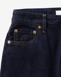 WOMEN｜Selvedge Slim Straight Jeans 12oz - Japan Blue Jeans