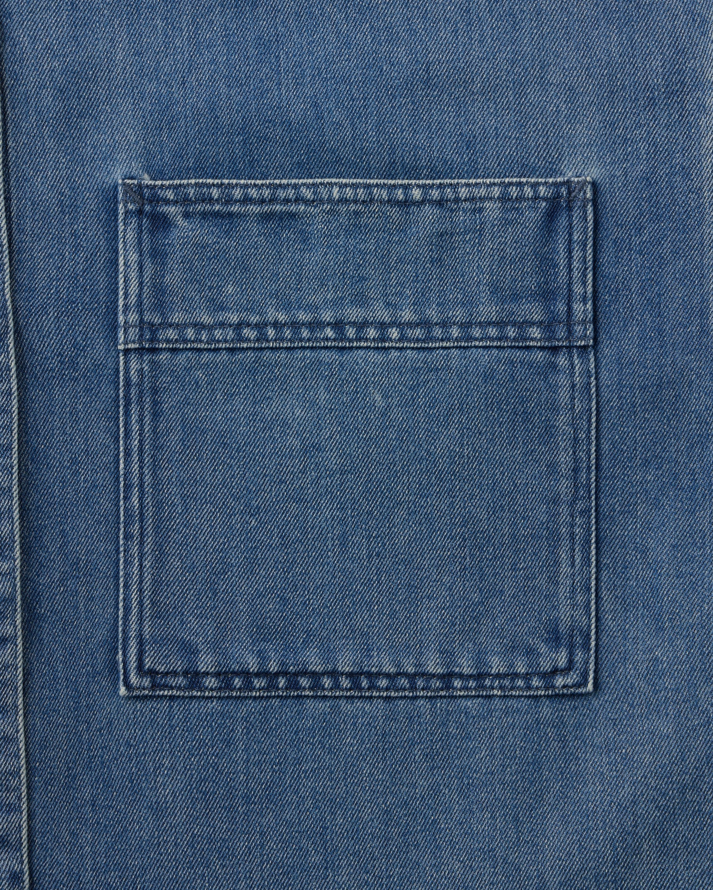 Light Denim Shirt 9oz Medium Indigo