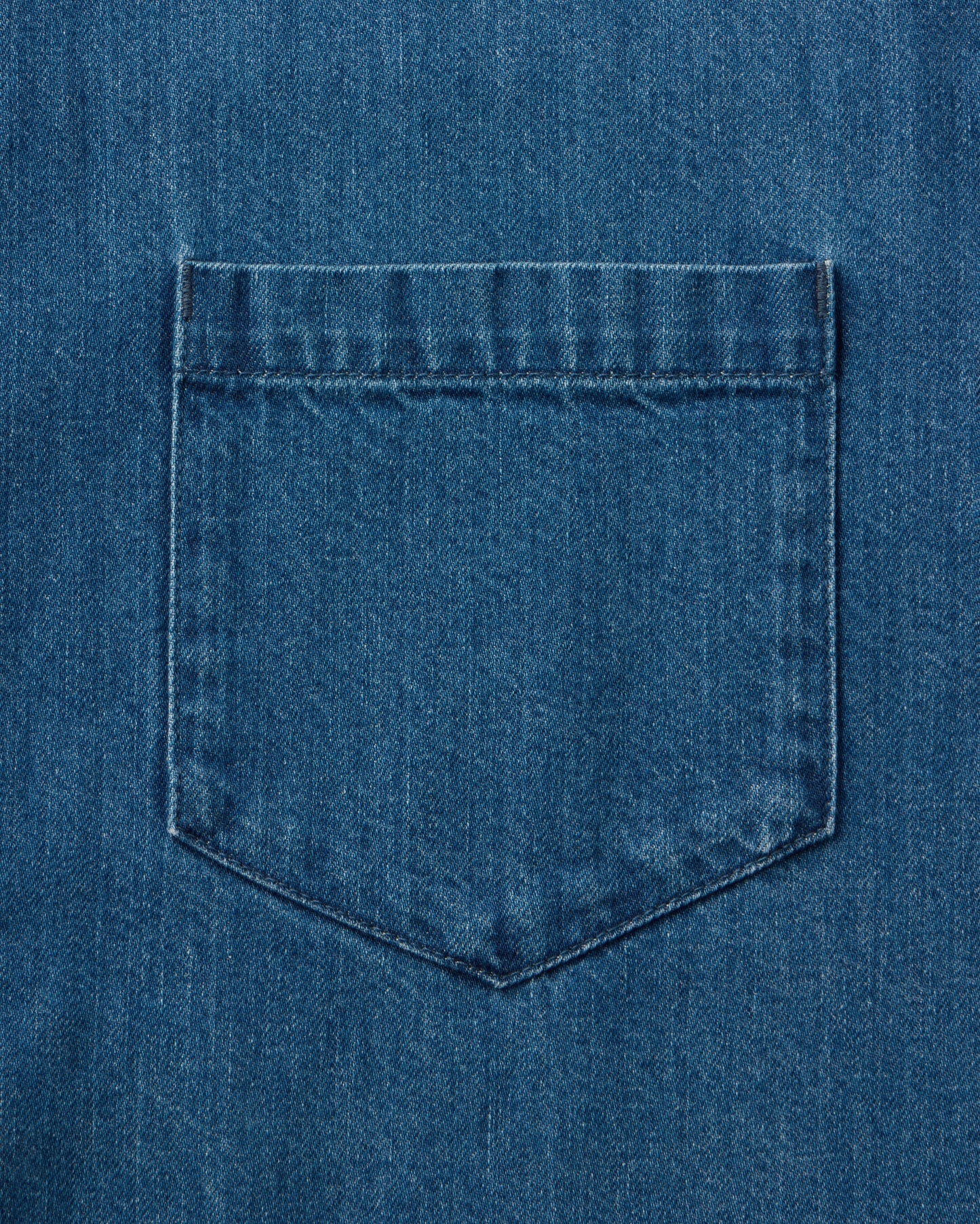Light Denim Shirt 7oz Medium Indigo