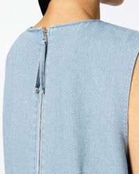 WOMEN｜Light Denim Overalls 9oz Light Indigo - Japan Blue Jeans