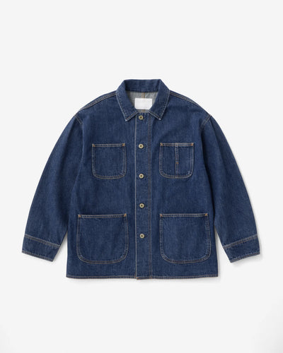 WOMEN｜Selvedge Coveralls 12oz Medium Indigo