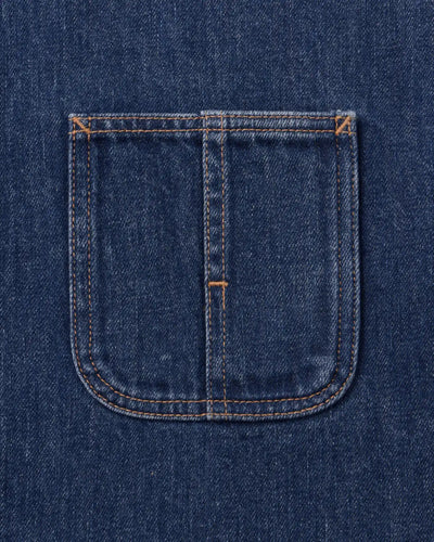 WOMEN｜Selvedge Coveralls 12oz Medium Indigo