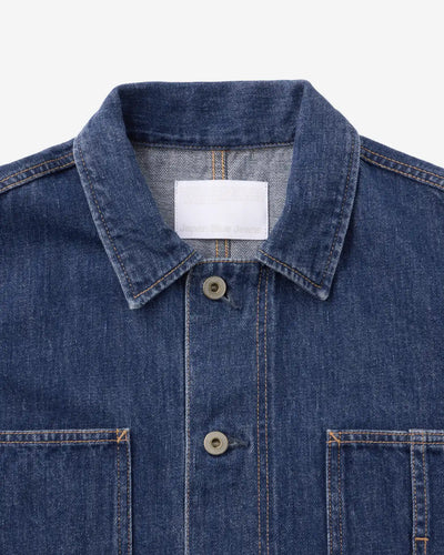 WOMEN｜Selvedge Coveralls 12oz Medium Indigo