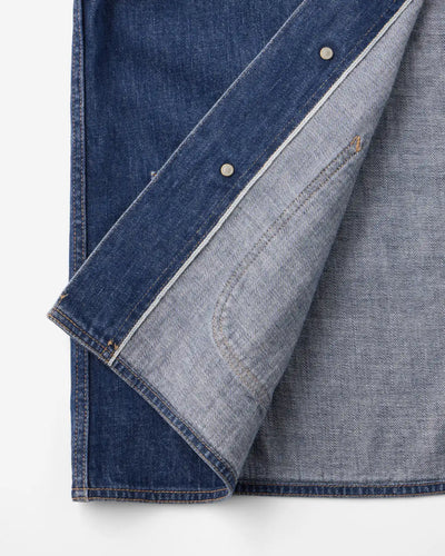 WOMEN｜Selvedge Coveralls 12oz Medium Indigo