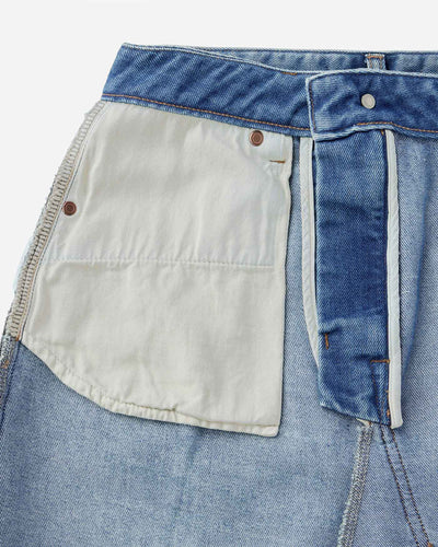 WOMEN｜Light Denim Skirt 9oz Medium Indigo