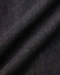 WOMEN｜Light Denim SS Shirt 9oz Washed Black - Japan Blue Jeans