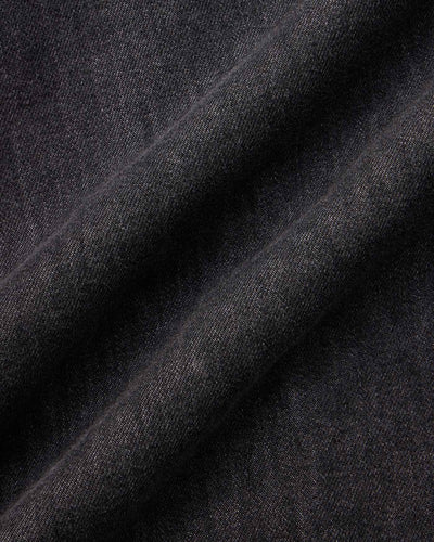 WOMEN｜Light Denim SS Shirt 9oz Washed Black