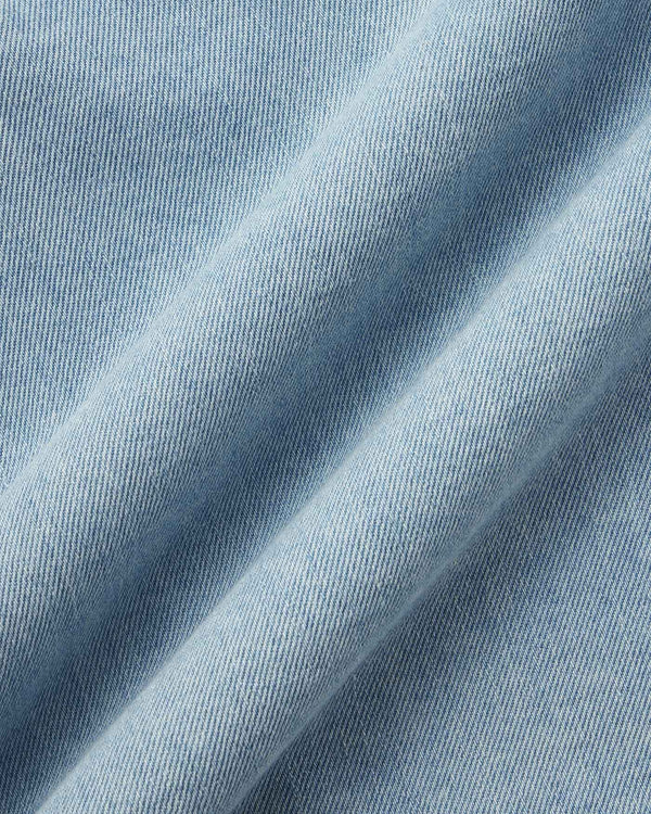 WOMEN｜Light Denim NS shirt 9oz Light Indigo