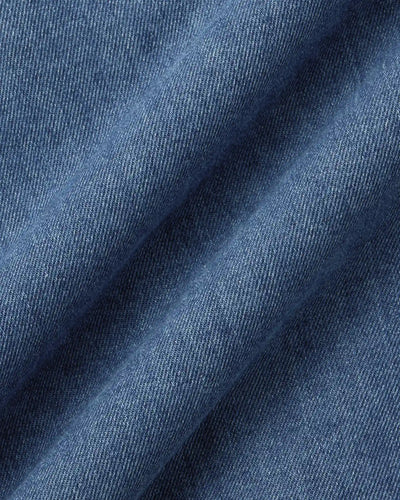 WOMEN｜Light Denim NS shirt 9oz Medium Indigo