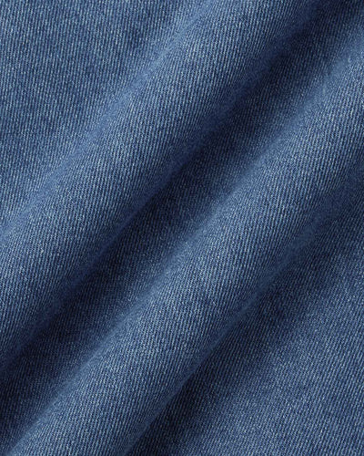WOMEN｜Light Denim NS shirt 9oz Medium Indigo