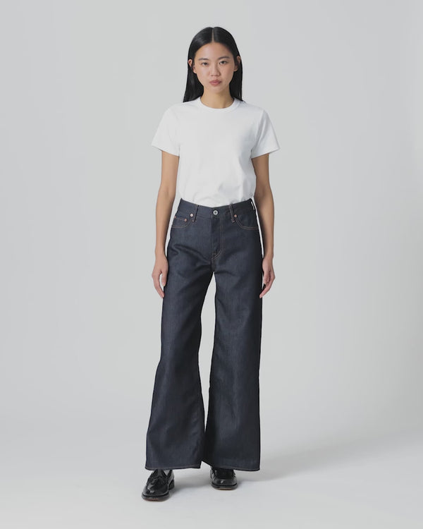 WOMEN｜Light Baggy Jeans 9oz Rigid