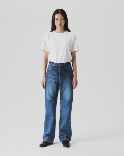WOMEN｜Switch Staight Jeans 11oz Medium Indigo
