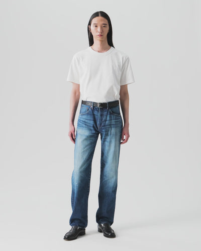 MEN｜Vintage Straight Jeans 12oz Medium Indigo
