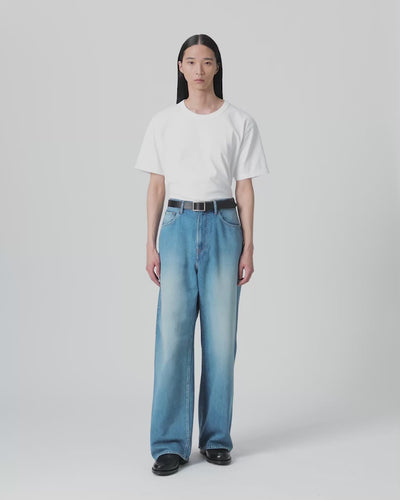 MEN｜Light Loose Jeans 9oz  Medium Indigo
