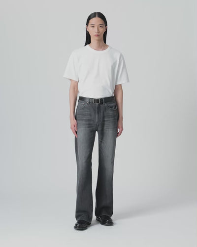 MEN｜Light Flare Jeans 9oz Washed Black